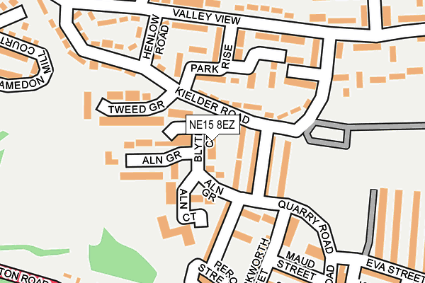 NE15 8EZ map - OS OpenMap – Local (Ordnance Survey) NE15 8EZ map - OS OpenMap – Local (Ordnance Survey)