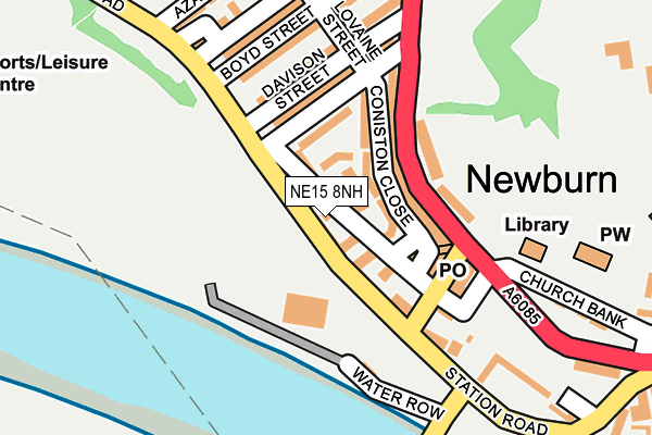 NE15 8NH map - OS OpenMap – Local (Ordnance Survey) NE15 8NH map - OS OpenMap – Local (Ordnance Survey)