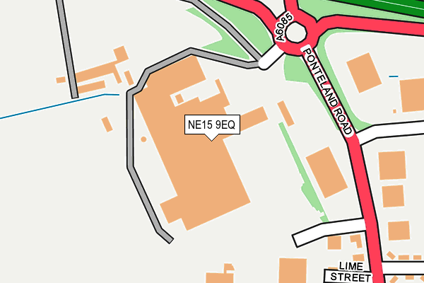 NE15 9EQ map - OS OpenMap – Local (Ordnance Survey) NE15 9EQ map - OS OpenMap – Local (Ordnance Survey)