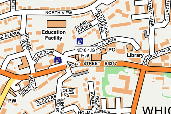 NE16 4JG map - OS OpenMap – Local (Ordnance Survey) NE16 4JG map - OS OpenMap – Local (Ordnance Survey)