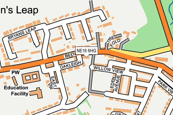 NE16 6HG map - OS OpenMap – Local (Ordnance Survey) NE16 6HG map - OS OpenMap – Local (Ordnance Survey)