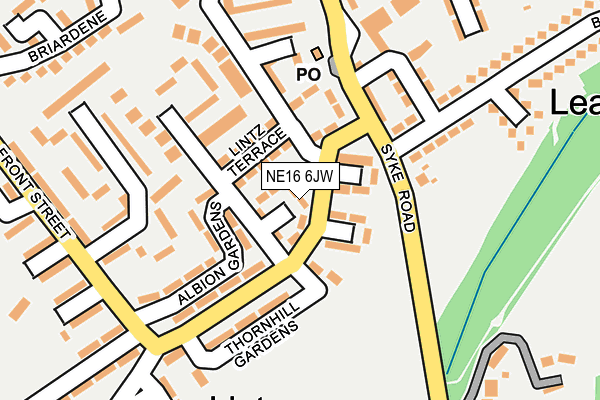 NE16 6JW map - OS OpenMap – Local (Ordnance Survey) NE16 6JW map - OS OpenMap – Local (Ordnance Survey)