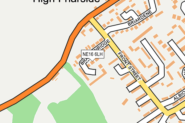 NE16 6LH map - OS OpenMap – Local (Ordnance Survey) NE16 6LH map - OS OpenMap – Local (Ordnance Survey)