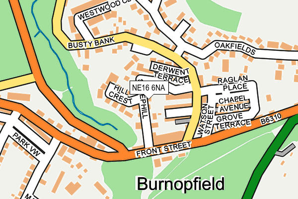 NE16 6NA map - OS OpenMap – Local (Ordnance Survey) NE16 6NA map - OS OpenMap – Local (Ordnance Survey)