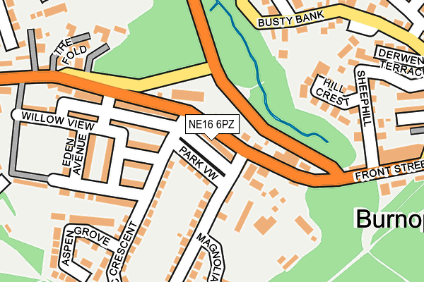 NE16 6PZ map - OS OpenMap – Local (Ordnance Survey) NE16 6PZ map - OS OpenMap – Local (Ordnance Survey)