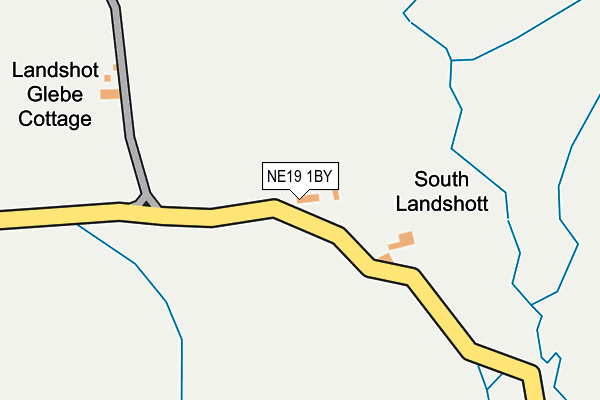 NE19 1BY map - OS OpenMap – Local (Ordnance Survey) NE19 1BY map - OS OpenMap – Local (Ordnance Survey)