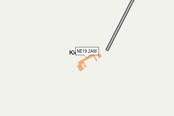 NE19 2AW map - OS OpenMap – Local (Ordnance Survey) NE19 2AW map - OS OpenMap – Local (Ordnance Survey)
