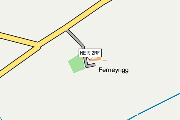 NE19 2RF map - OS OpenMap – Local (Ordnance Survey) NE19 2RF map - OS OpenMap – Local (Ordnance Survey)