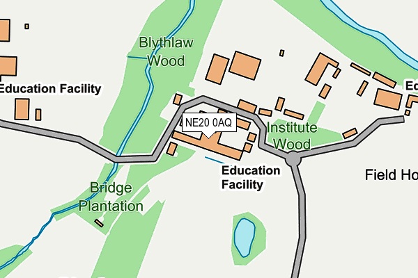 NE20 0AQ map - OS OpenMap – Local (Ordnance Survey) NE20 0AQ map - OS OpenMap – Local (Ordnance Survey)