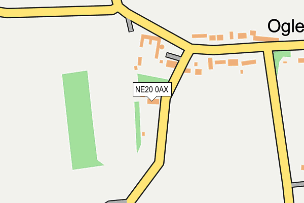 NE20 0AX map - OS OpenMap – Local (Ordnance Survey) NE20 0AX map - OS OpenMap – Local (Ordnance Survey)