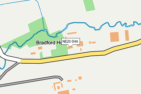 NE20 0HA map - OS OpenMap – Local (Ordnance Survey) NE20 0HA map - OS OpenMap – Local (Ordnance Survey)