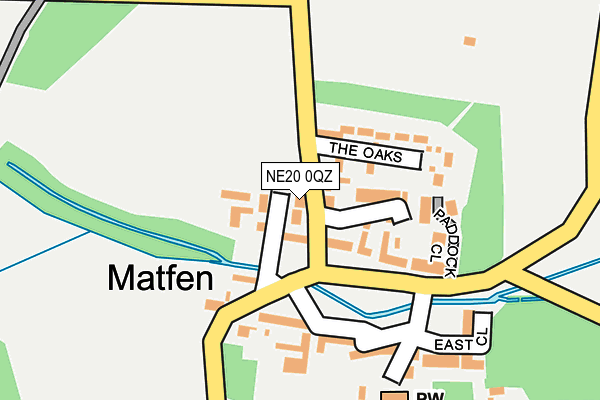 NE20 0QZ map - OS OpenMap – Local (Ordnance Survey) NE20 0QZ map - OS OpenMap – Local (Ordnance Survey)
