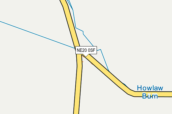 NE20 0SF map - OS OpenMap – Local (Ordnance Survey) NE20 0SF map - OS OpenMap – Local (Ordnance Survey)