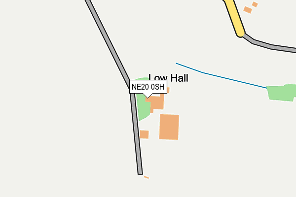 NE20 0SH map - OS OpenMap – Local (Ordnance Survey) NE20 0SH map - OS OpenMap – Local (Ordnance Survey)