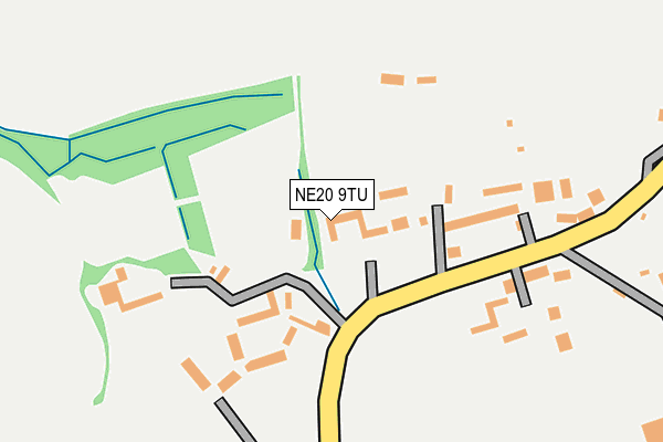NE20 9TU map - OS OpenMap – Local (Ordnance Survey) NE20 9TU map - OS OpenMap – Local (Ordnance Survey)