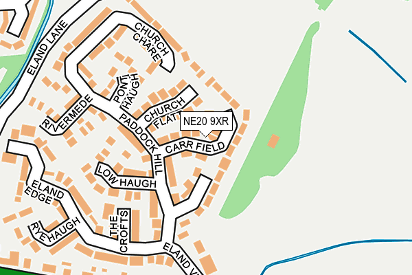 NE20 9XR map - OS OpenMap – Local (Ordnance Survey) NE20 9XR map - OS OpenMap – Local (Ordnance Survey)