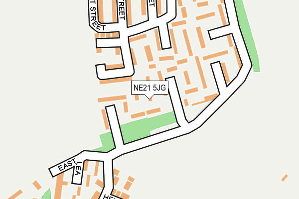 NE21 5JG map - OS OpenMap – Local (Ordnance Survey) NE21 5JG map - OS OpenMap – Local (Ordnance Survey)