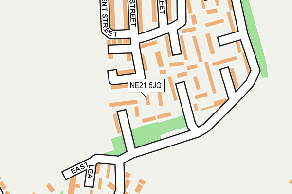 NE21 5JQ map - OS OpenMap – Local (Ordnance Survey) NE21 5JQ map - OS OpenMap – Local (Ordnance Survey)