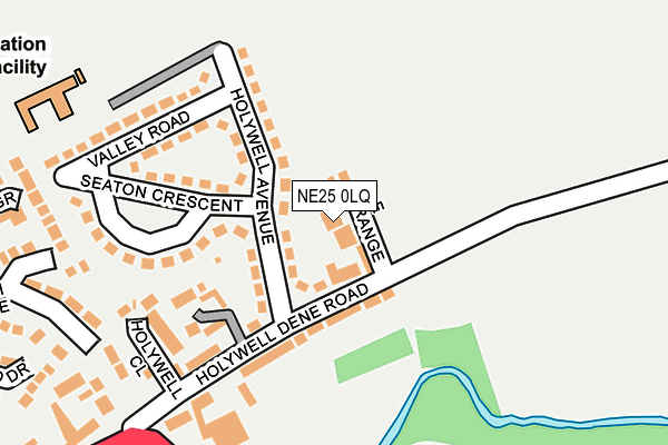 NE25 0LQ map - OS OpenMap – Local (Ordnance Survey) NE25 0LQ map - OS OpenMap – Local (Ordnance Survey)