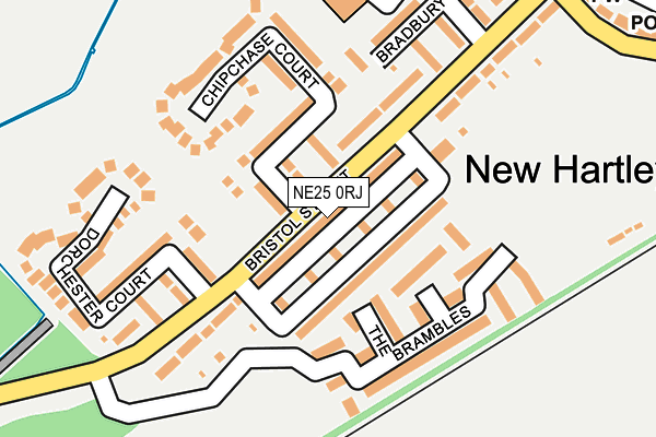 NE25 0RJ map - OS OpenMap – Local (Ordnance Survey) NE25 0RJ map - OS OpenMap – Local (Ordnance Survey)