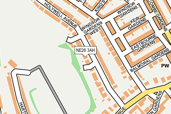 NE26 3AH map - OS OpenMap – Local (Ordnance Survey) NE26 3AH map - OS OpenMap – Local (Ordnance Survey)