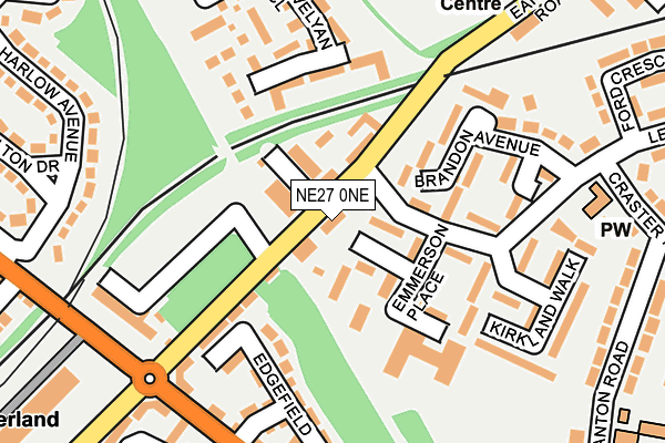 NE27 0NE map - OS OpenMap – Local (Ordnance Survey) NE27 0NE map - OS OpenMap – Local (Ordnance Survey)