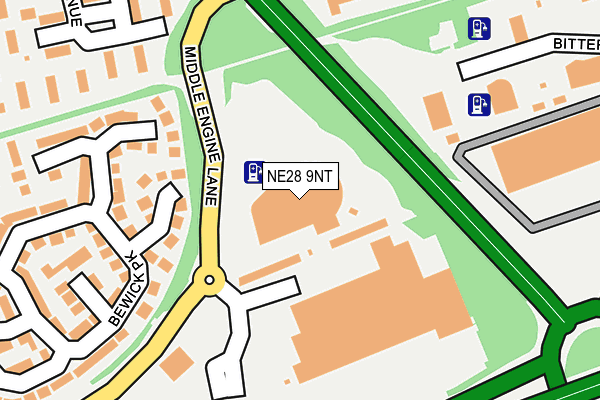 NE28 9NT map - OS OpenMap – Local (Ordnance Survey) NE28 9NT map - OS OpenMap – Local (Ordnance Survey)