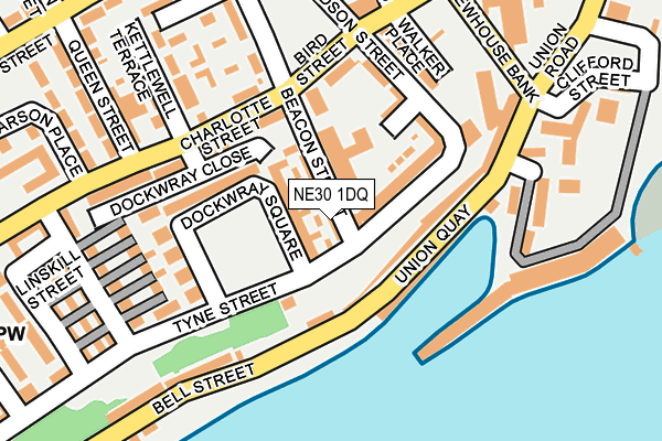 NE30 1DQ map - OS OpenMap – Local (Ordnance Survey) NE30 1DQ map - OS OpenMap – Local (Ordnance Survey)