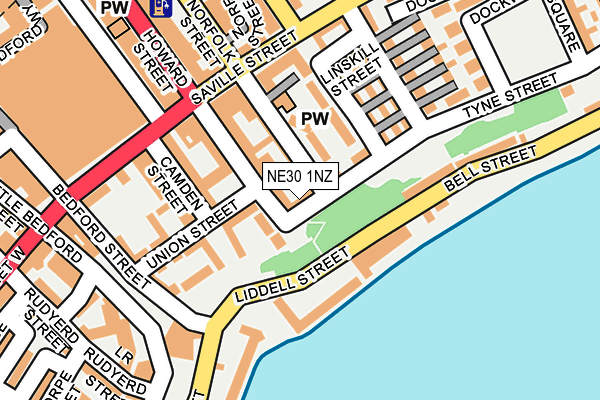 NE30 1NZ map - OS OpenMap – Local (Ordnance Survey) NE30 1NZ map - OS OpenMap – Local (Ordnance Survey)