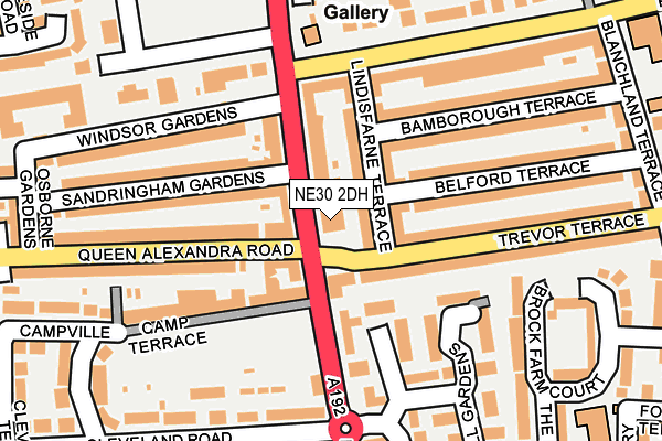 NE30 2DH map - OS OpenMap – Local (Ordnance Survey) NE30 2DH map - OS OpenMap – Local (Ordnance Survey)