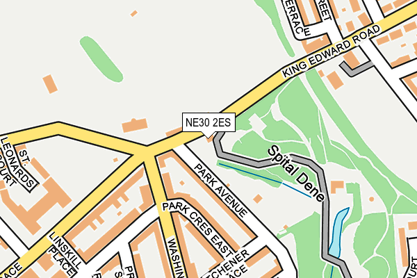 NE30 2ES map - OS OpenMap – Local (Ordnance Survey) NE30 2ES map - OS OpenMap – Local (Ordnance Survey)