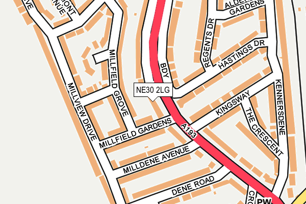 NE30 2LG map - OS OpenMap – Local (Ordnance Survey) NE30 2LG map - OS OpenMap – Local (Ordnance Survey)