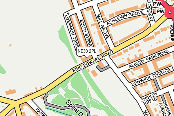 NE30 2PL map - OS OpenMap – Local (Ordnance Survey) NE30 2PL map - OS OpenMap – Local (Ordnance Survey)