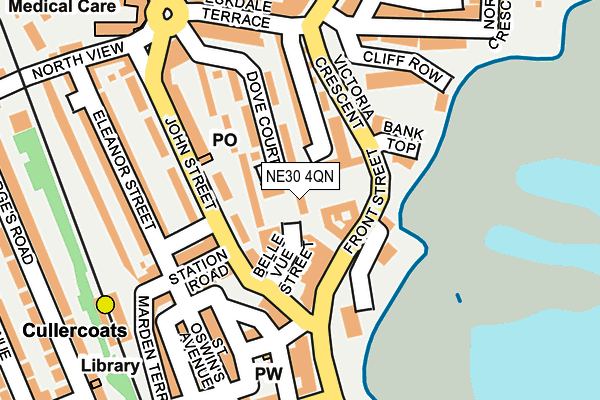 NE30 4QN map - OS OpenMap – Local (Ordnance Survey) NE30 4QN map - OS OpenMap – Local (Ordnance Survey)