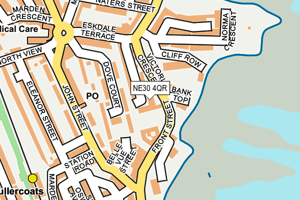 NE30 4QR map - OS OpenMap – Local (Ordnance Survey) NE30 4QR map - OS OpenMap – Local (Ordnance Survey)
