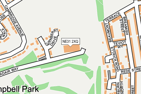 NE31 2XQ map - OS OpenMap – Local (Ordnance Survey) NE31 2XQ map - OS OpenMap – Local (Ordnance Survey)
