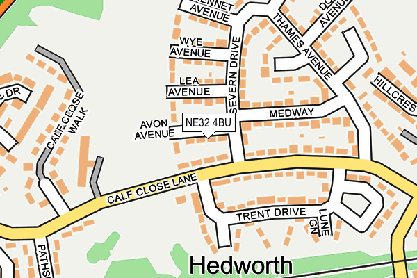 NE32 4BU map - OS OpenMap – Local (Ordnance Survey) NE32 4BU map - OS OpenMap – Local (Ordnance Survey)