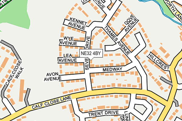 NE32 4BY map - OS OpenMap – Local (Ordnance Survey) NE32 4BY map - OS OpenMap – Local (Ordnance Survey)