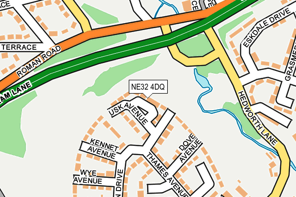 NE32 4DQ map - OS OpenMap – Local (Ordnance Survey) NE32 4DQ map - OS OpenMap – Local (Ordnance Survey)