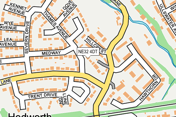 NE32 4DT map - OS OpenMap – Local (Ordnance Survey) NE32 4DT map - OS OpenMap – Local (Ordnance Survey)