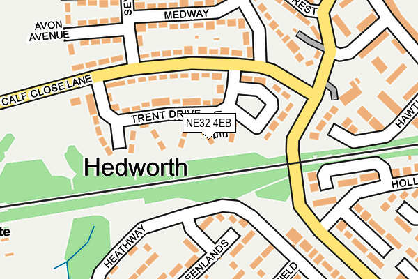 NE32 4EB map - OS OpenMap – Local (Ordnance Survey) NE32 4EB map - OS OpenMap – Local (Ordnance Survey)