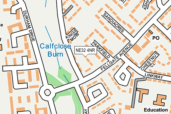 NE32 4NR map - OS OpenMap – Local (Ordnance Survey) NE32 4NR map - OS OpenMap – Local (Ordnance Survey)