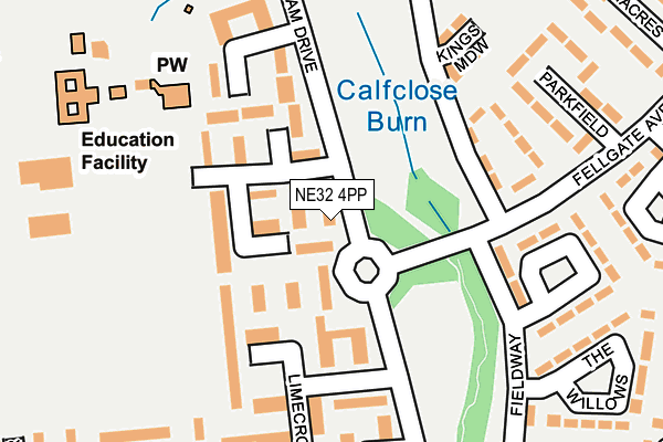 NE32 4PP map - OS OpenMap – Local (Ordnance Survey) NE32 4PP map - OS OpenMap – Local (Ordnance Survey)