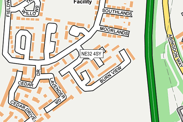 NE32 4SY map - OS OpenMap – Local (Ordnance Survey) NE32 4SY map - OS OpenMap – Local (Ordnance Survey)