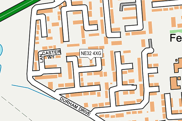 NE32 4XG map - OS OpenMap – Local (Ordnance Survey) NE32 4XG map - OS OpenMap – Local (Ordnance Survey)