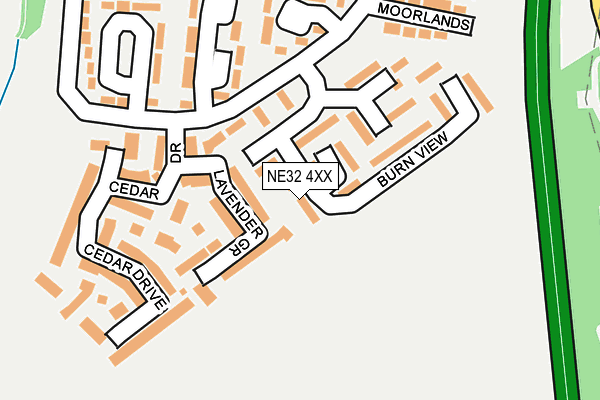 NE32 4XX map - OS OpenMap – Local (Ordnance Survey) NE32 4XX map - OS OpenMap – Local (Ordnance Survey)