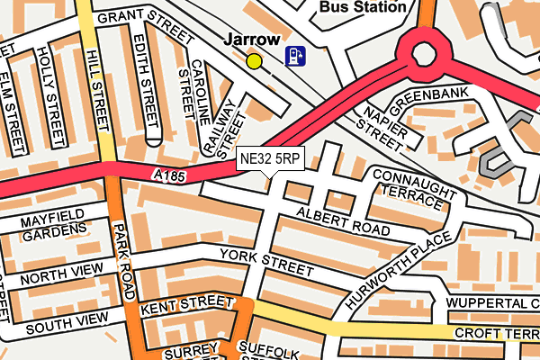 NE32 5RP map - OS OpenMap – Local (Ordnance Survey) NE32 5RP map - OS OpenMap – Local (Ordnance Survey)