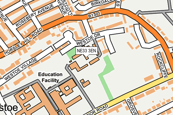 NE33 3EN map - OS OpenMap – Local (Ordnance Survey) NE33 3EN map - OS OpenMap – Local (Ordnance Survey)