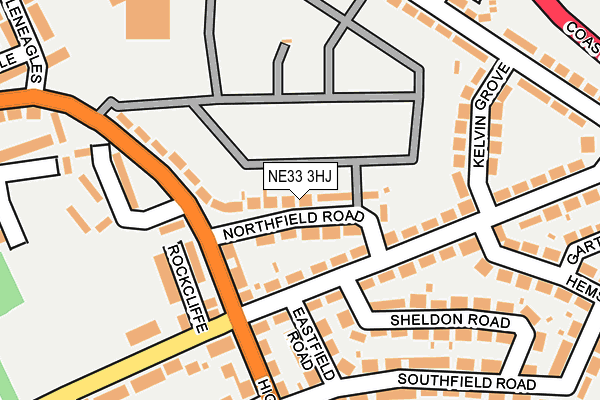 NE33 3HJ map - OS OpenMap – Local (Ordnance Survey) NE33 3HJ map - OS OpenMap – Local (Ordnance Survey)