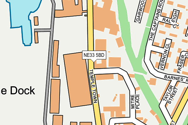 NE33 5BD map - OS OpenMap – Local (Ordnance Survey) NE33 5BD map - OS OpenMap – Local (Ordnance Survey)